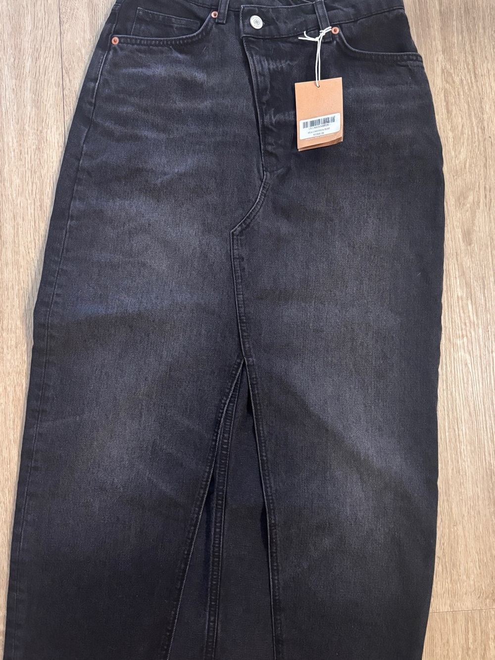 Nila long Denim skirt REFORMATION